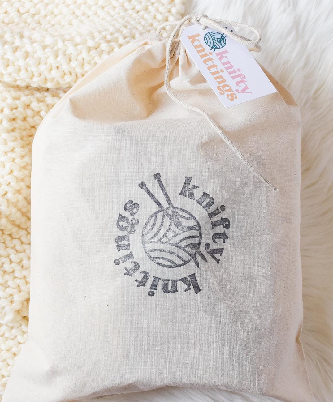 Fisherman’s Scarf Knitting Kit - Knifty Knittings