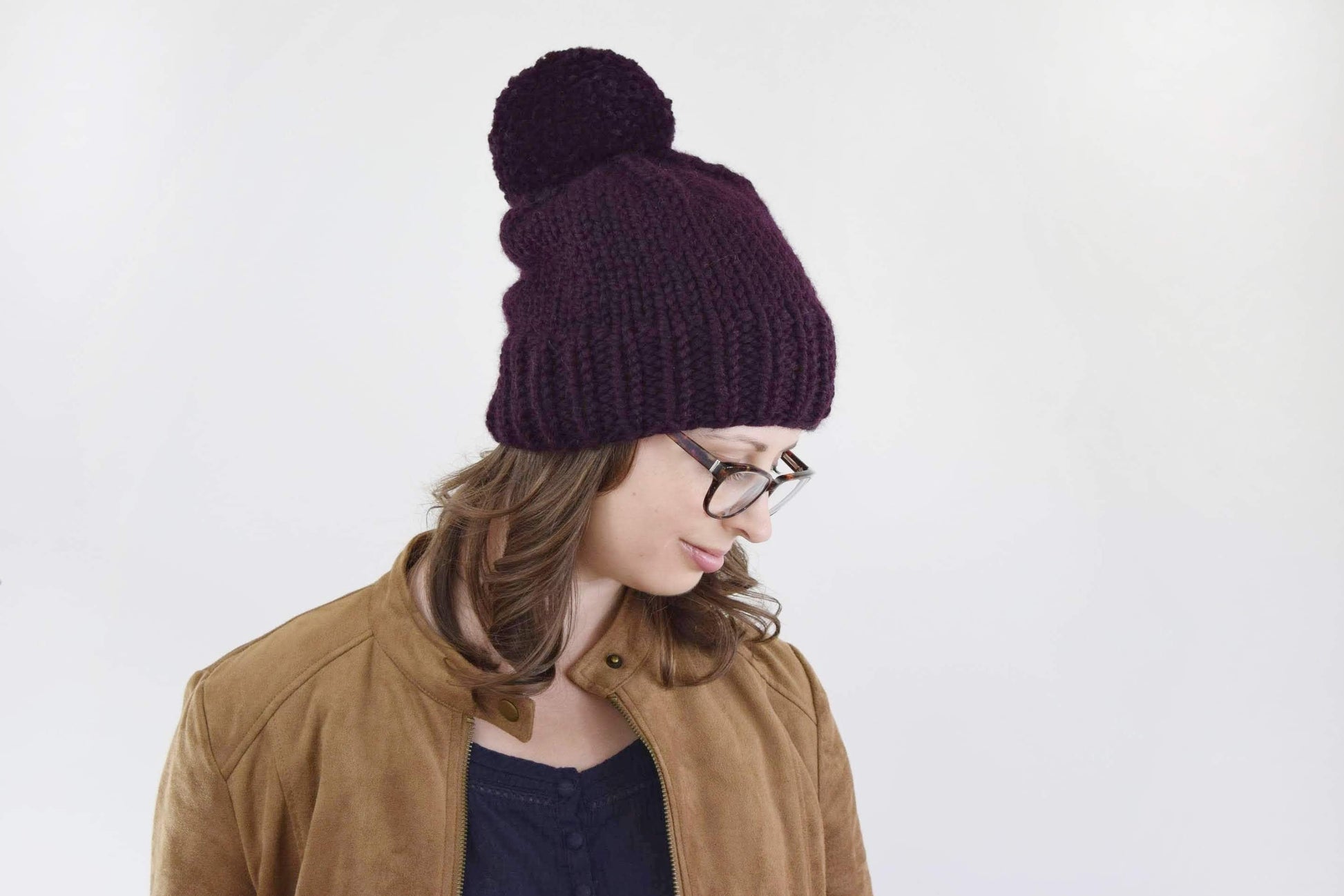 Basic Pom Pom Beanie