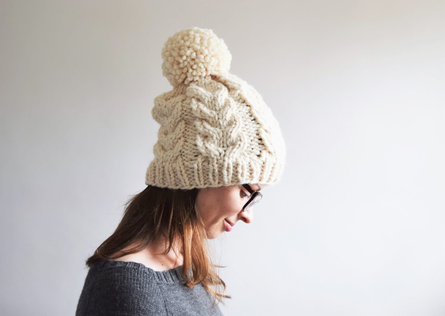 Chunky Cabled HatKnifty Knittings