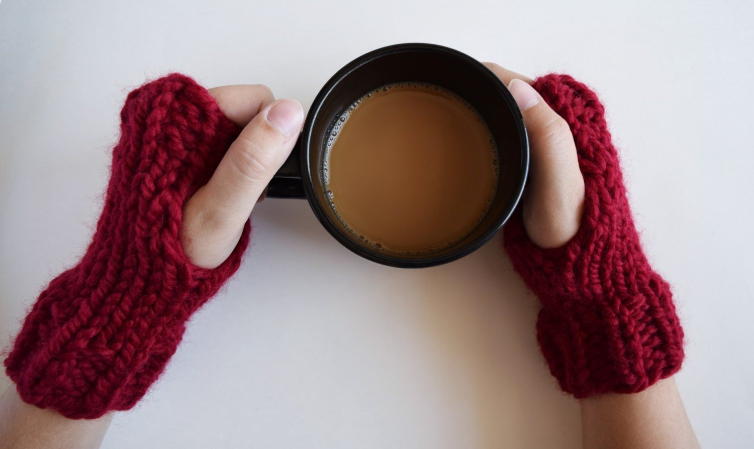 Chunky Fingerless GlovesKnifty Knittings