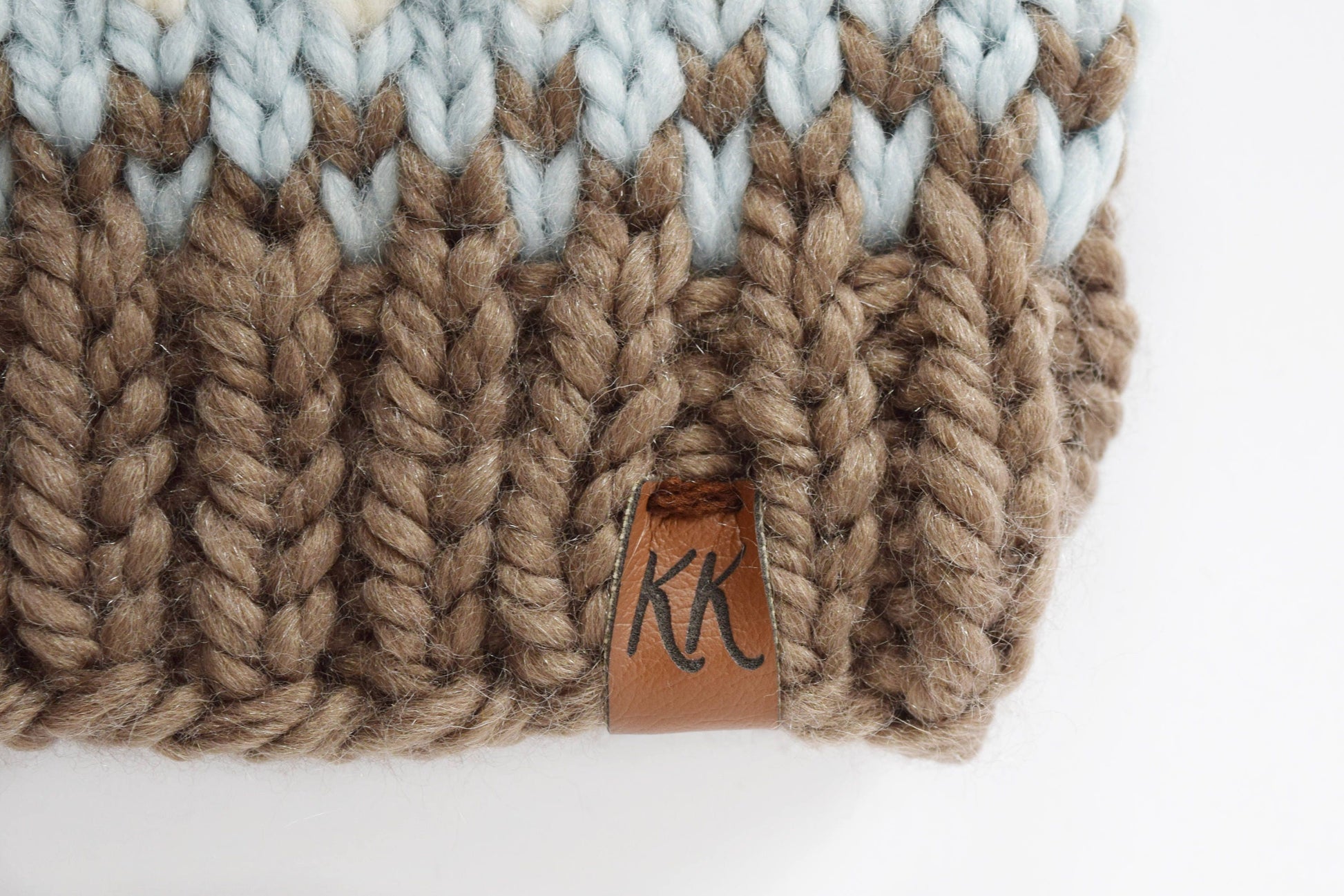 Fair Isle Pom Pom BeanieKnifty Knittings