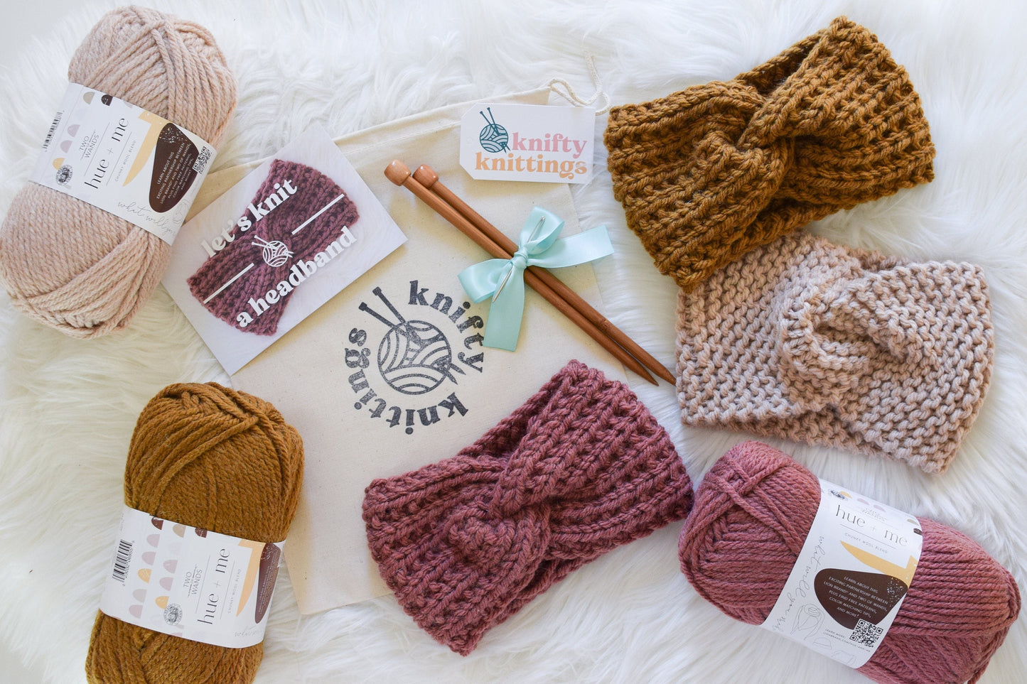 Headband Knitting Kit - Knifty Knittings