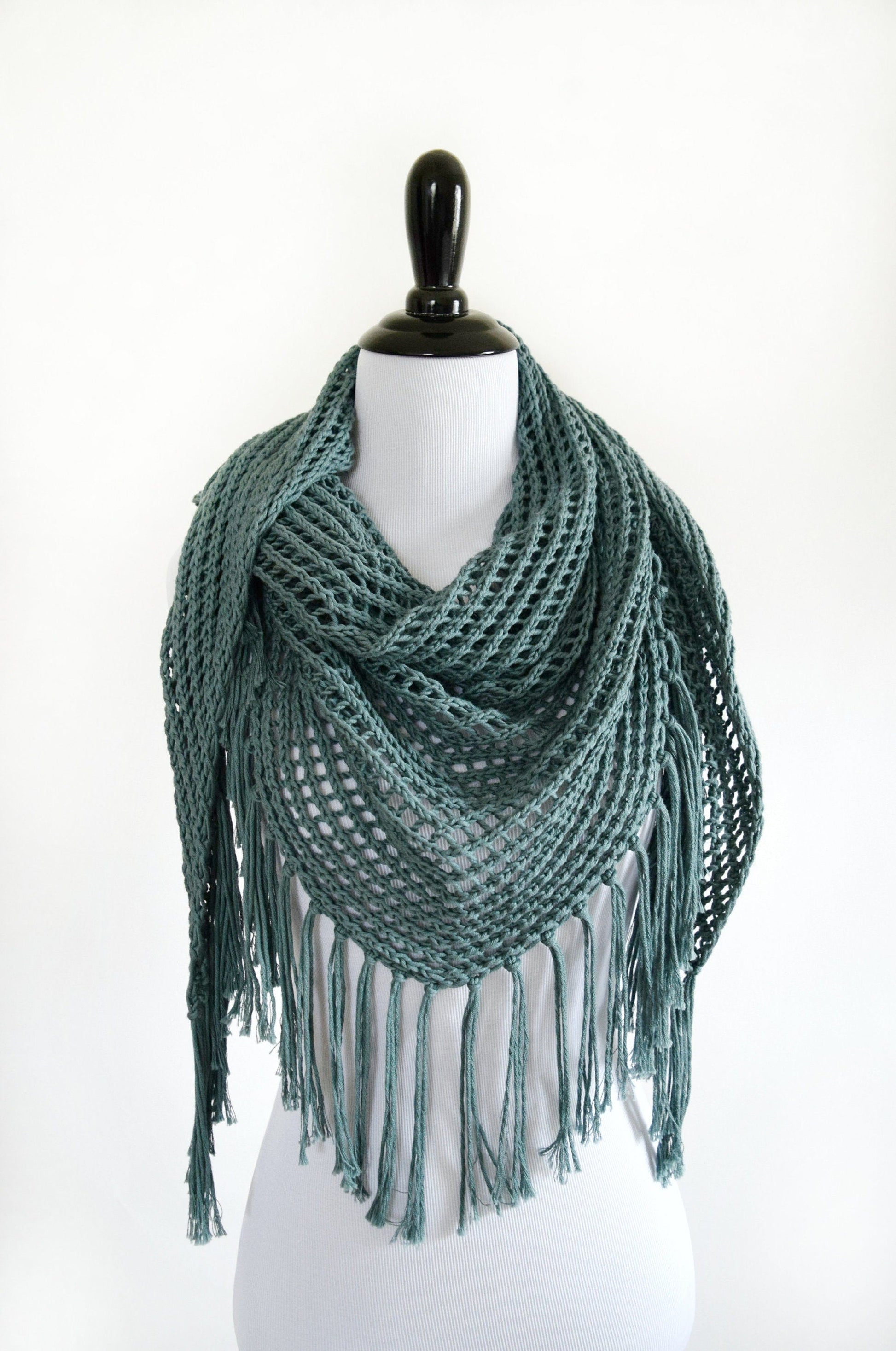 Lace Triangle ShawlKnifty Knittings