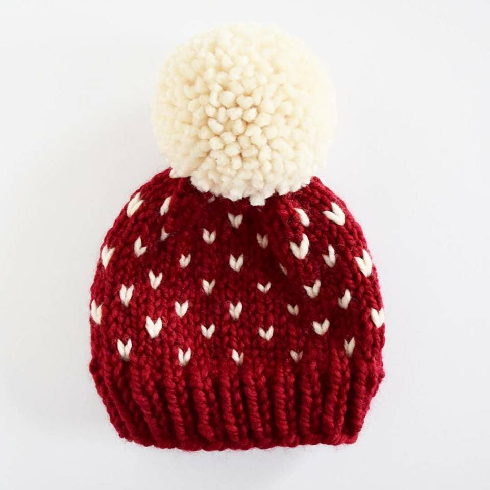 Little Hearts BeanieKnifty Knittings