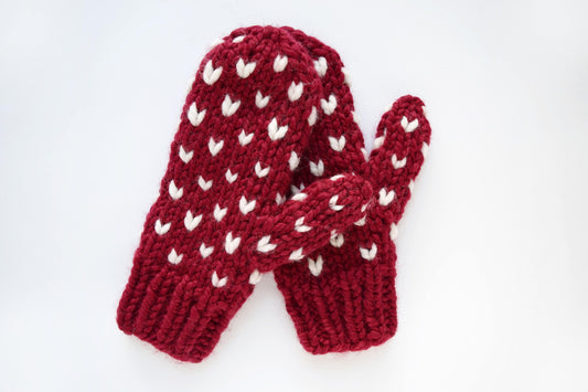 Little Hearts MittensKnifty Knittings