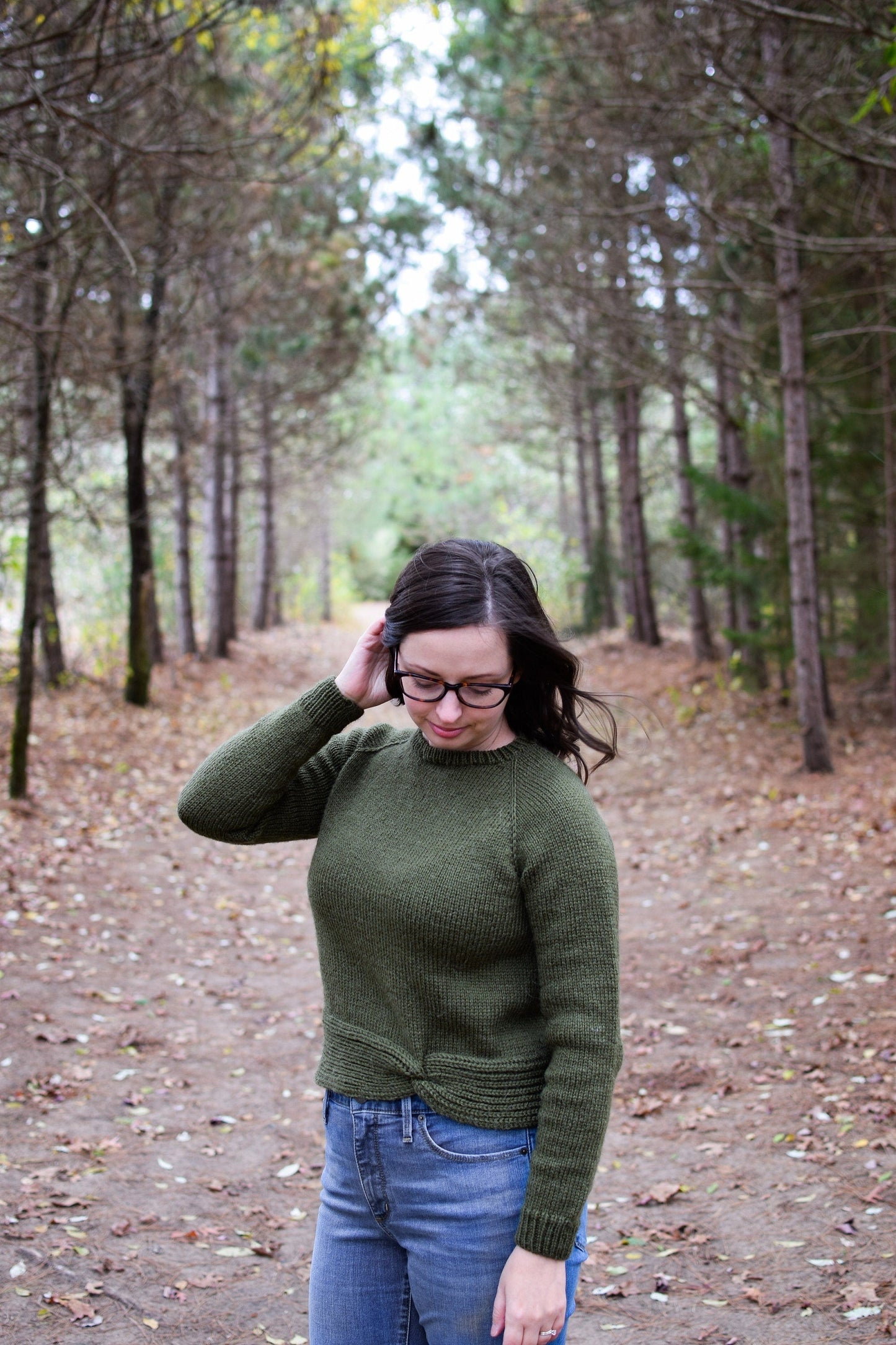 Raglan With A TwistKnifty Knittings