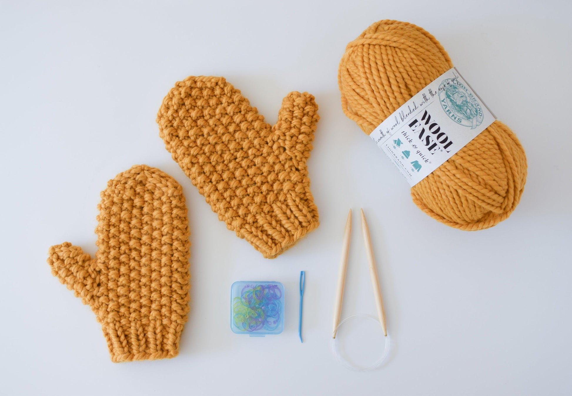 Seed Stitch MittensKnifty Knittings