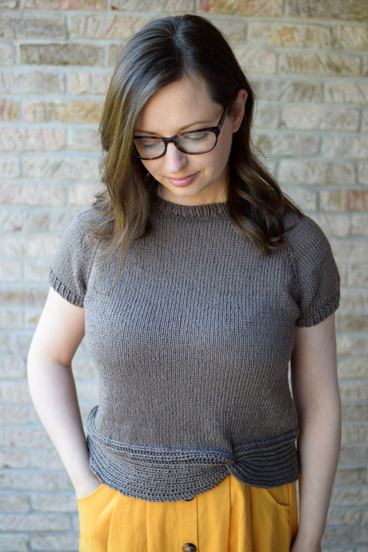 Tee With A TwistKnifty Knittings