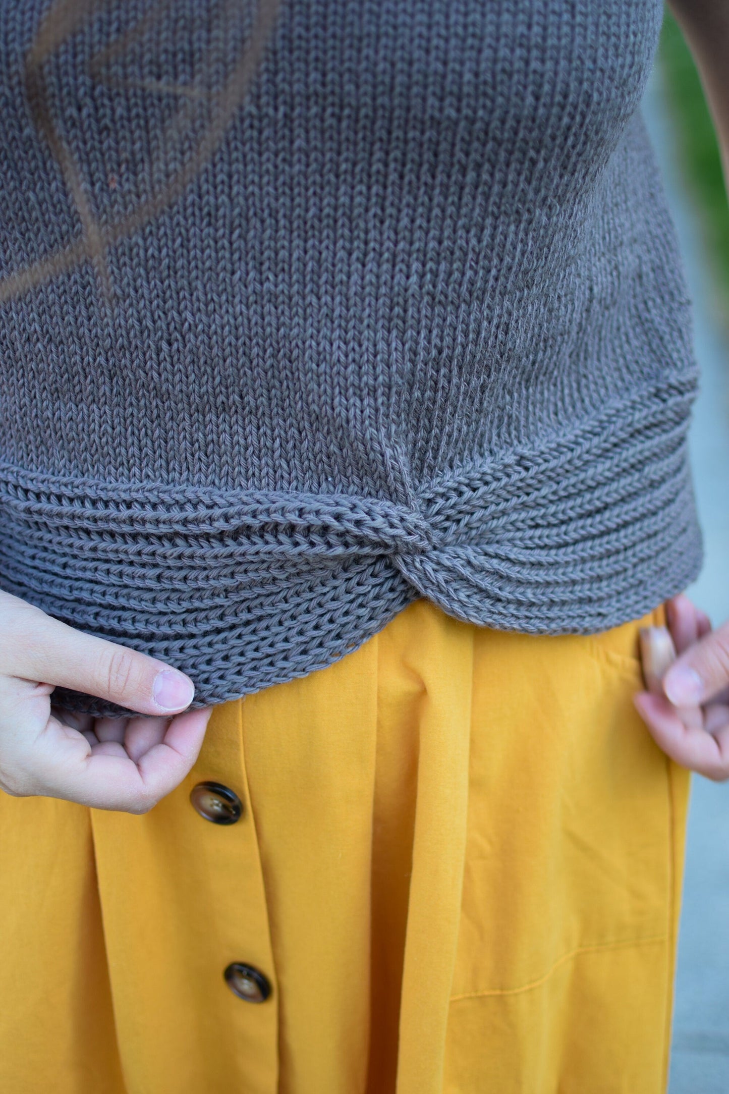 Tee With A TwistKnifty Knittings