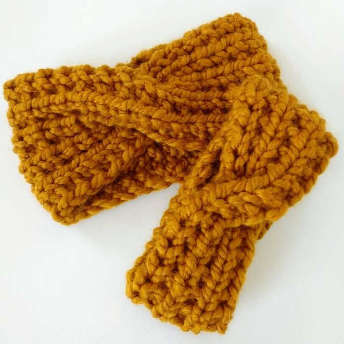 Chunky Twist HeadbandKnifty Knittings