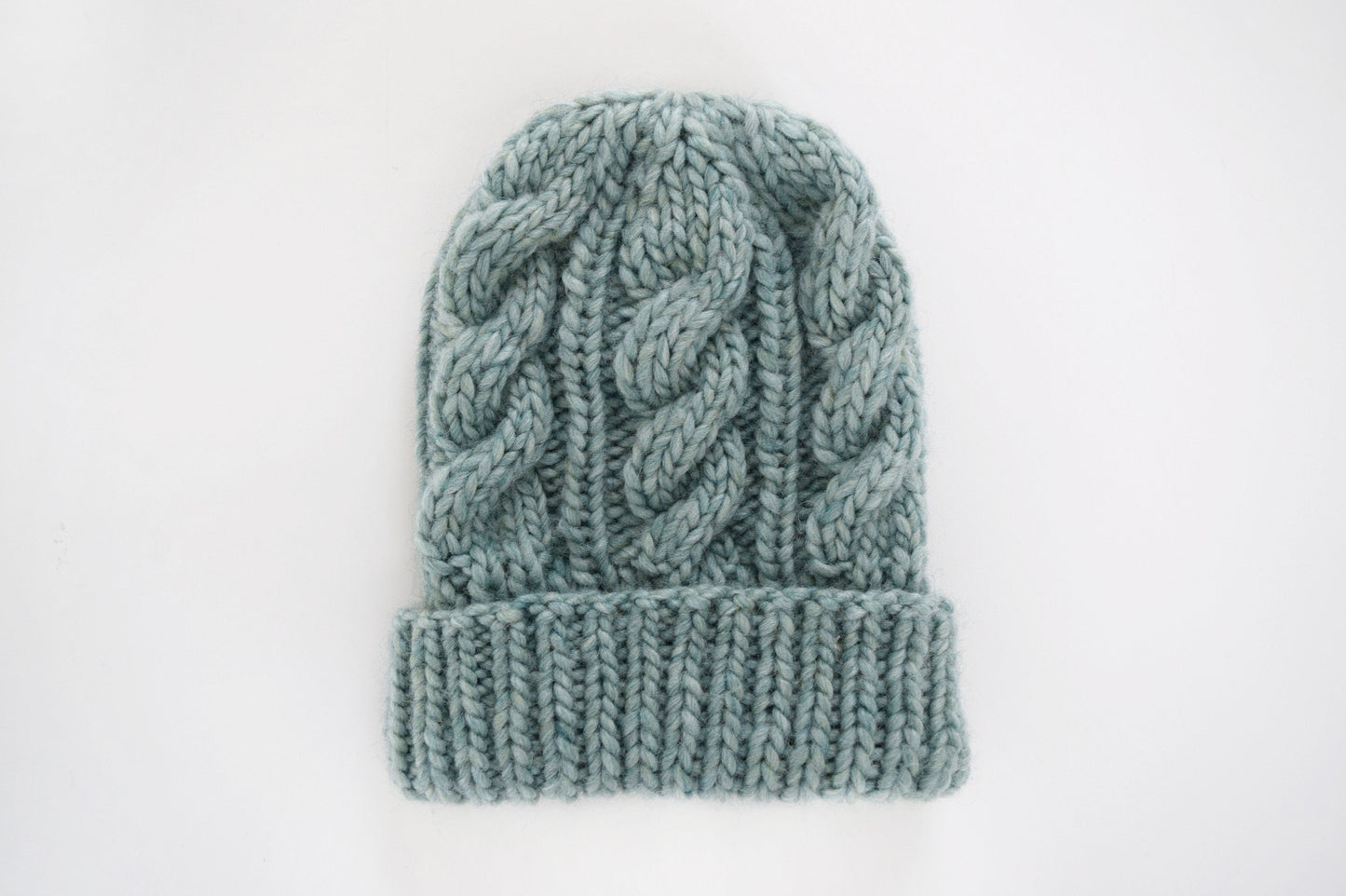 Classic Cabled Hat and MittensKnifty Knittings