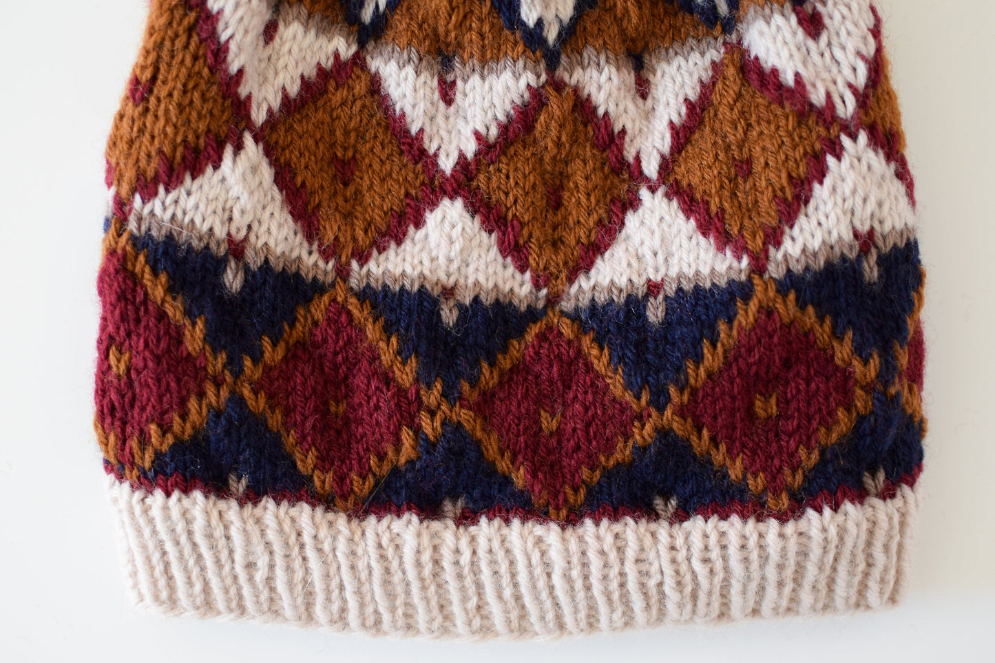 Festive Fair Isle BeanieKnifty Knittings