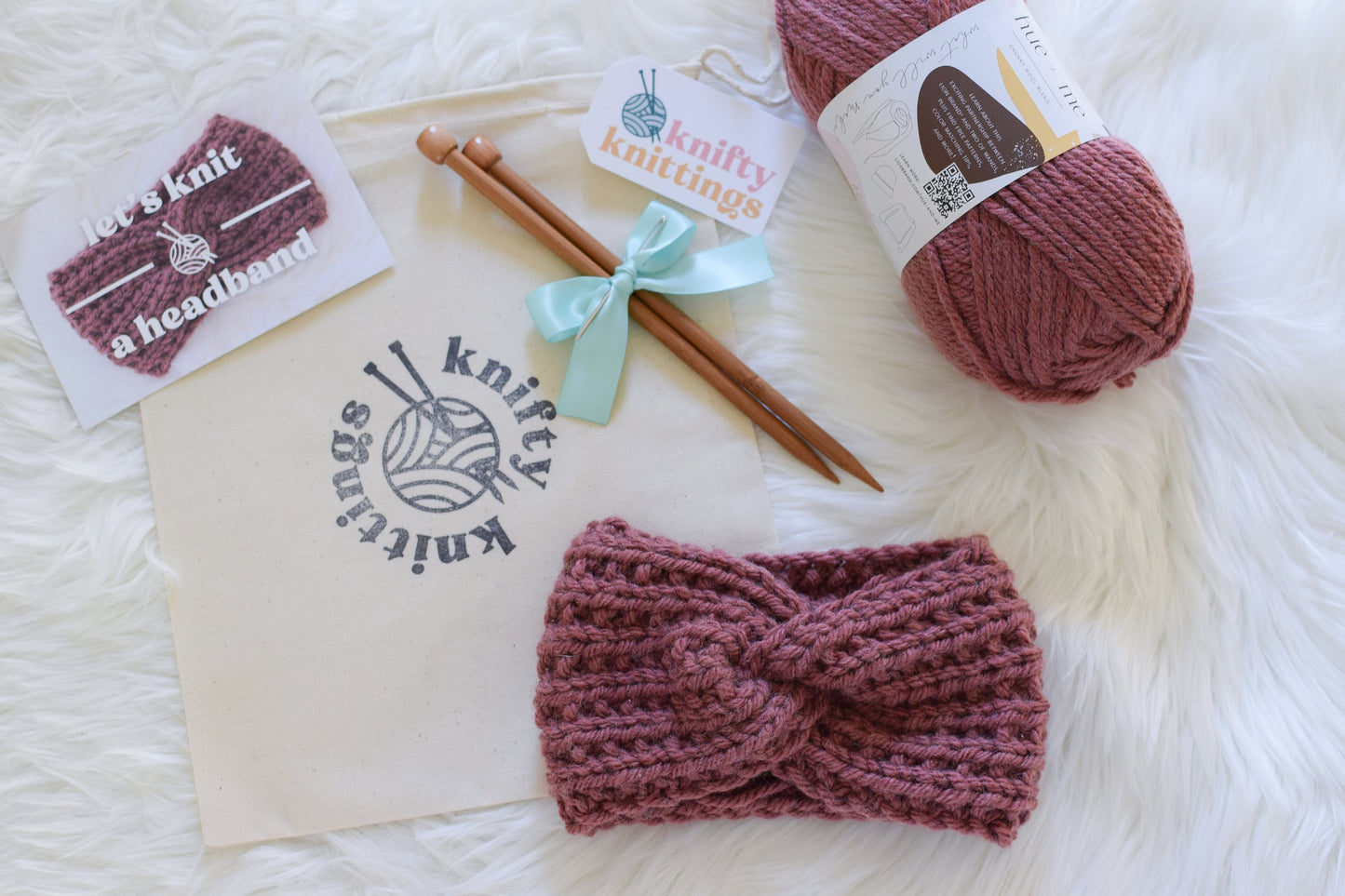 Headband Knitting Kit - Knifty Knittings