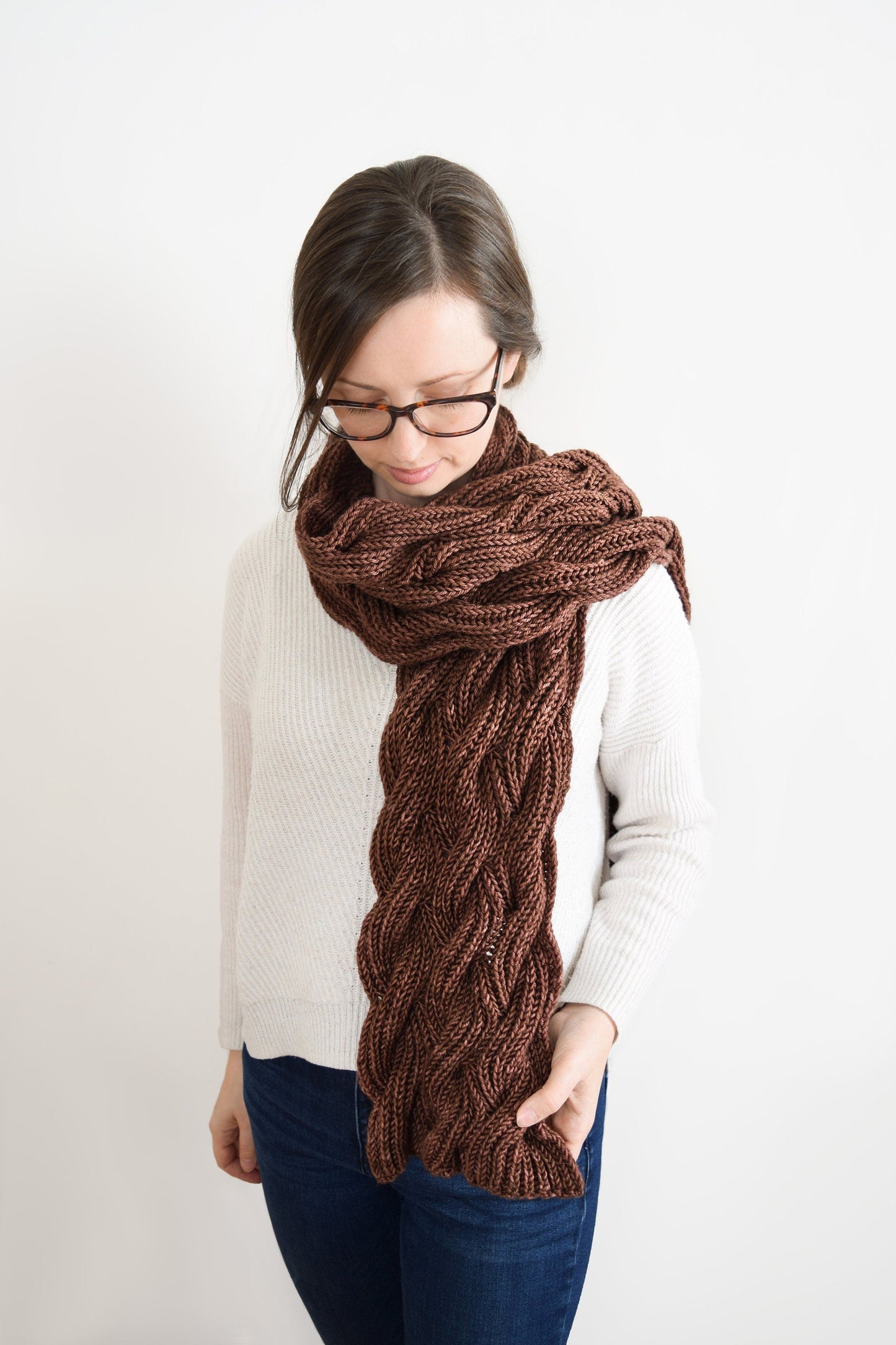 Rosewood ScarfKnifty Knittings