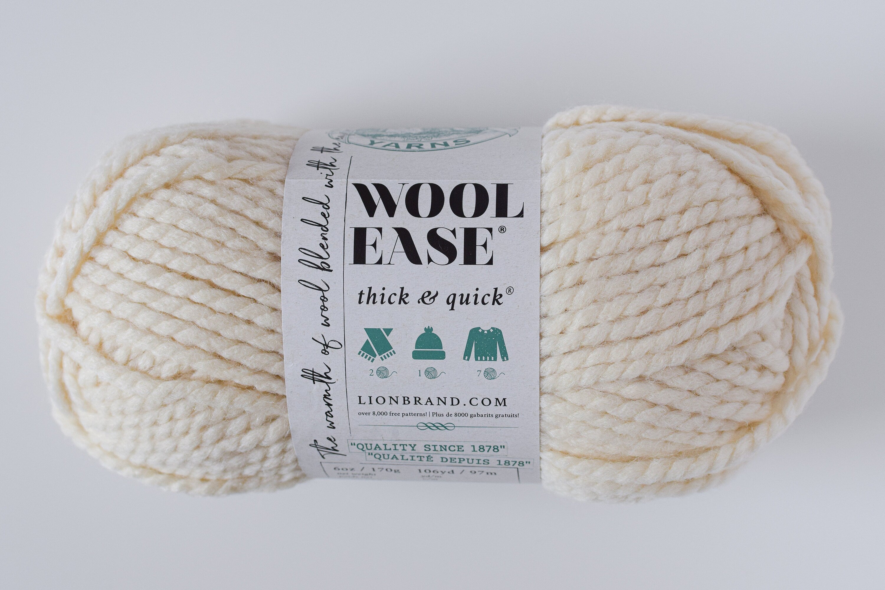 Wool-Ease Thick and Quick Yarn - super bulky yarn - chunky yarn ...
